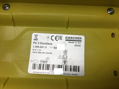 Kärcher FC 5 Cordless Akku-Hartbodenreiniger (1.055-601.0), I35886