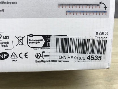 Legrand 93056 Elektrische Schalttafel, weiß, I31748