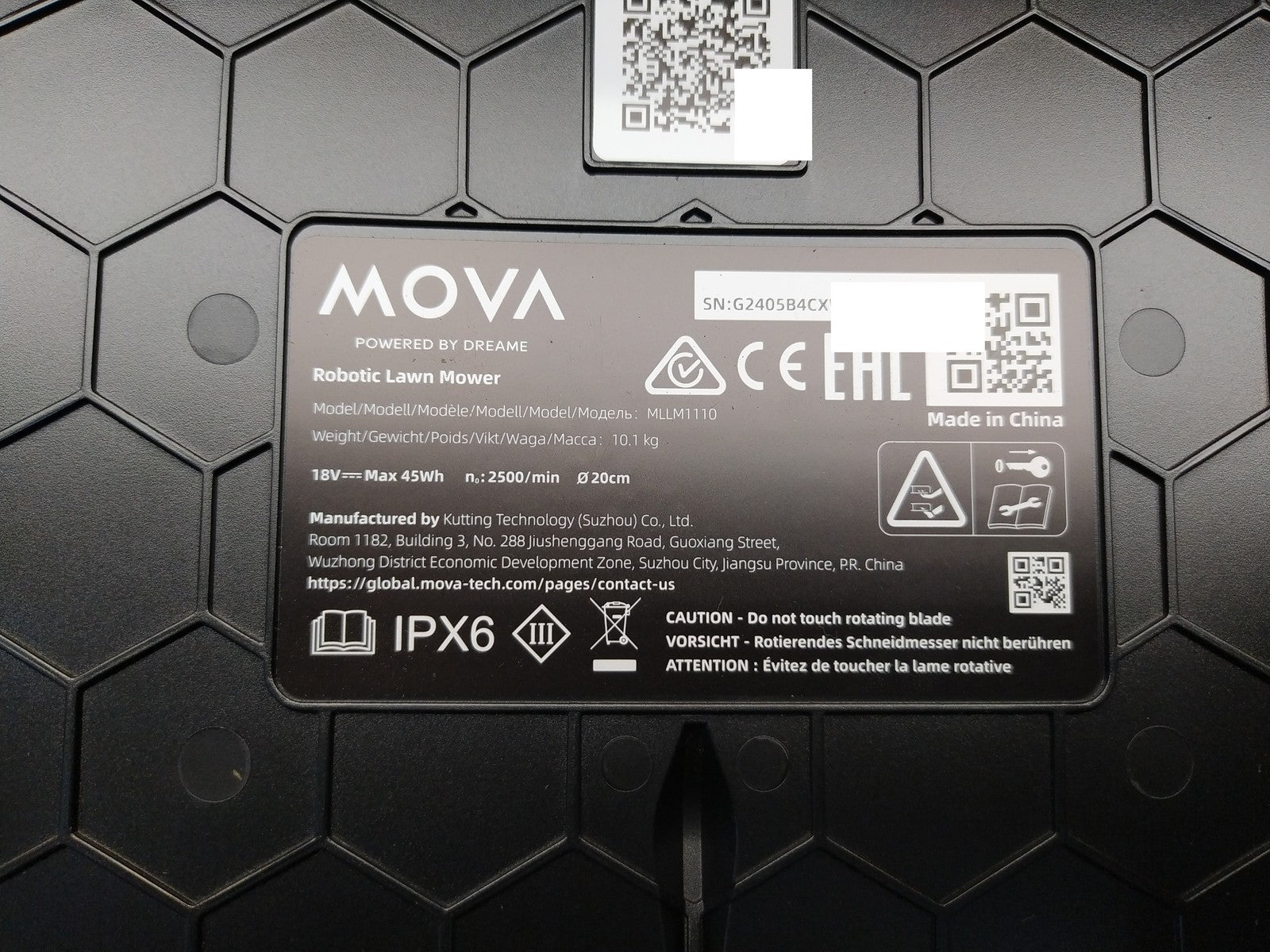 Dreame MOVA 600 Rasenmäher Roboter (MLLM1110) I36545