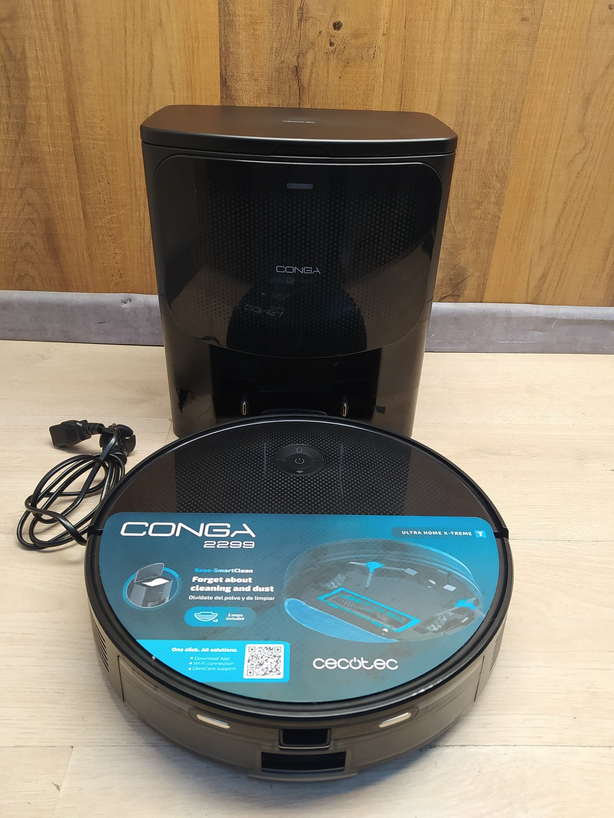 Cecotec 08607 Saugroboter mit Wischfunktion Conga 2299 Ultra, I36302