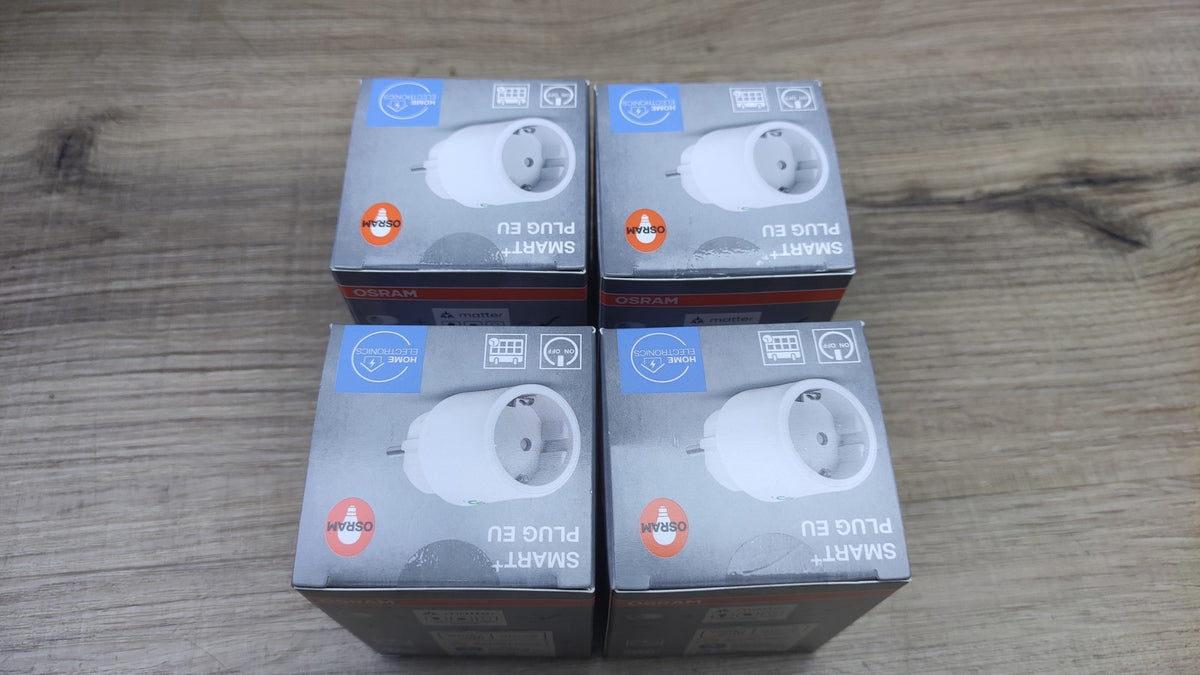 OSRAM Smarte Steckdose Matter, 4-er Pack, I40878