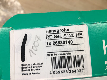 Hansgrohe 26530140 Duschkopf Raindance Select S 120, 3 Strahlarten, I38391