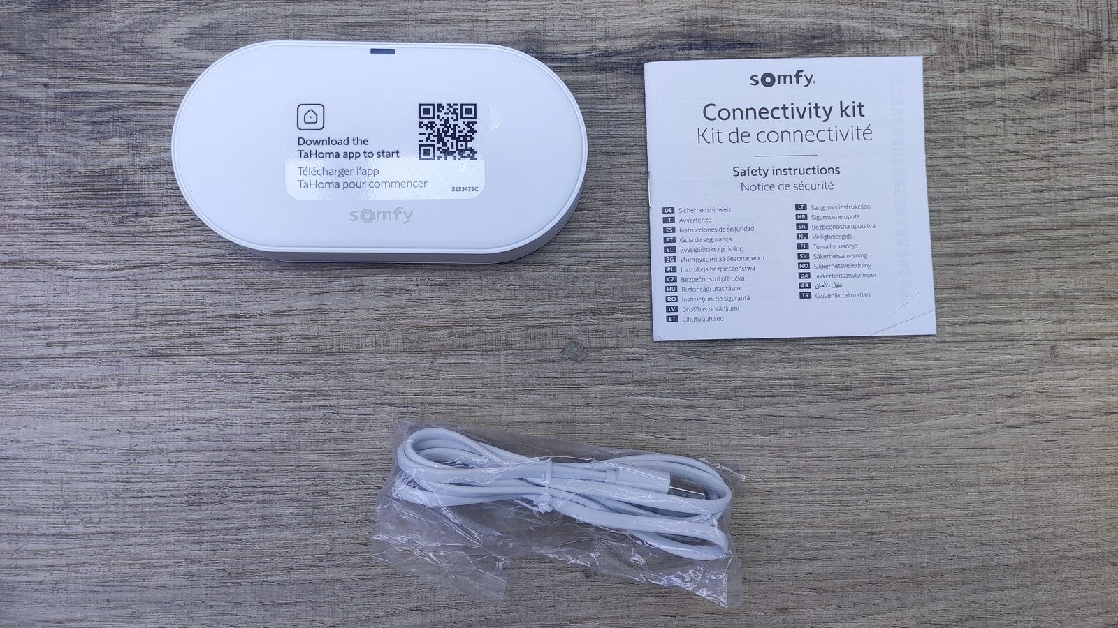 Somfy 1870755 TaHoma mini Connectivity Kit Steuerzentrale, I36979