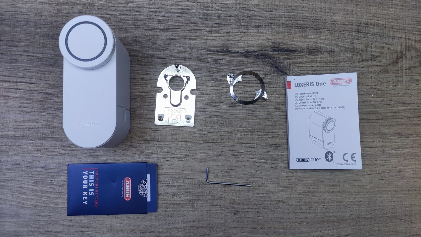 ABUS CFA4100 Türschlossantrieb LOXERIS One, weiß, I37293