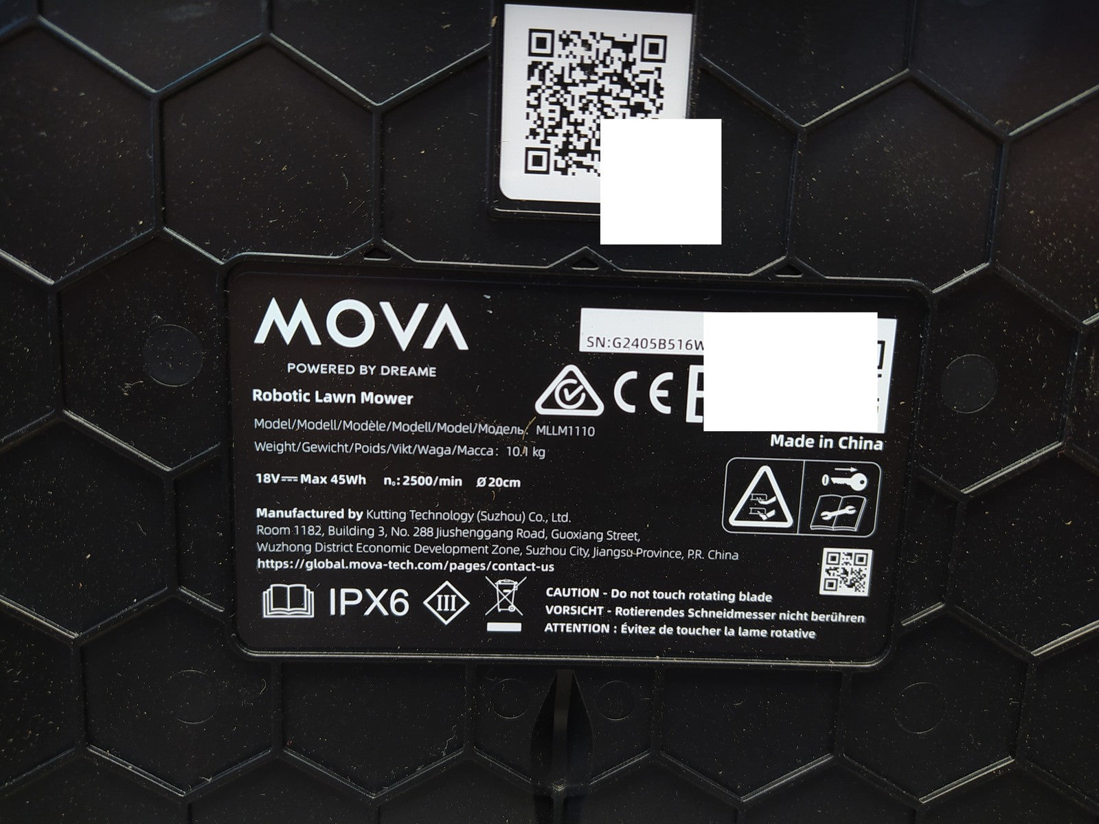 Dreame MOVA 600 Rasenmäher Roboter (MLLM1110) I36581
