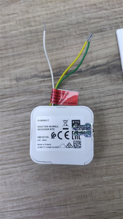 Somfy 1811244 Mini-Funkempfänger RTS für Rollläden I40707