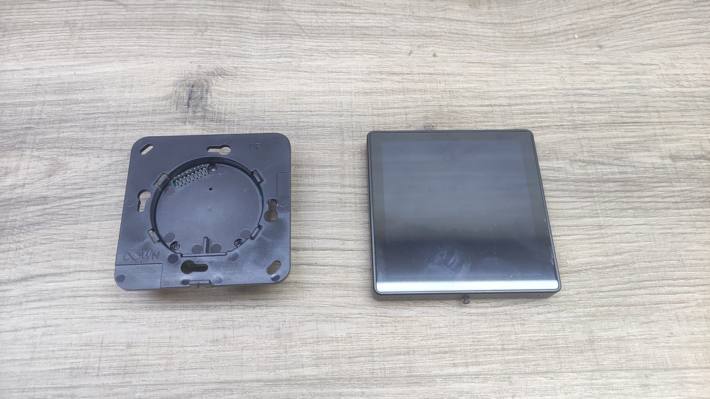 Shelly Wall Display Wlan & Bluetooth Bedienfeld Schwarz, I39201