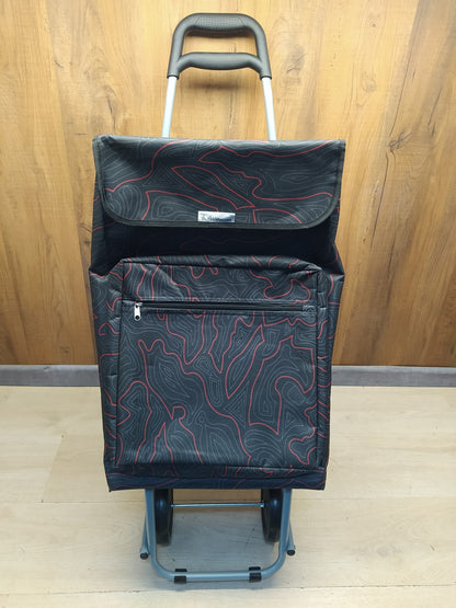 Velta Home Amig Einkaufstrolley mit 4 Rädern, bis 15 kg, I37545