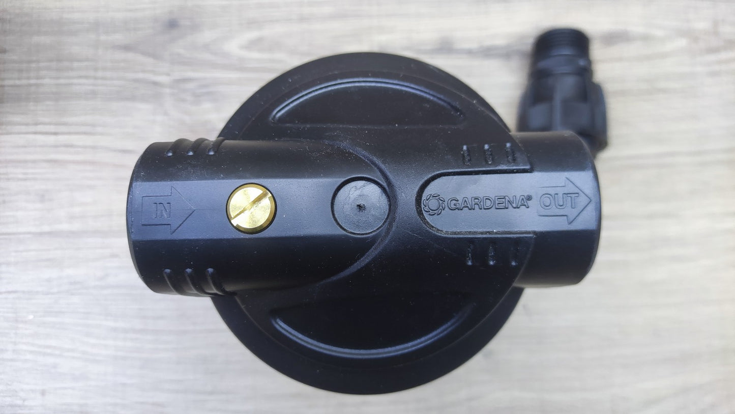 Gardena 1731-20 Pumpen-Vorfilter für Wasserdurchfluss bis 3000 l/h, I38247