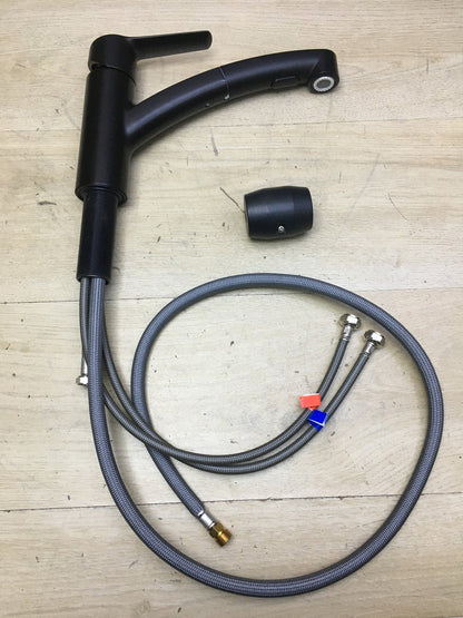 GROHE Start Einhand-Spültischbatterie 303072431, Mattschwarz, Wasserhahn, I35079