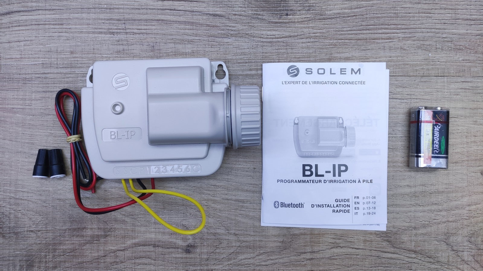 Solem BL-IP1 9 V Batteriebetriebener Bewässerungscomputer, I35826