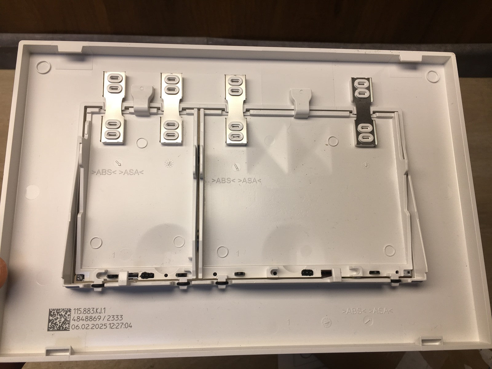 Geberit 115883KJ1 Betätigungsplatte SIGMA30 weiß, 2-Mengen-Spülung, I37449