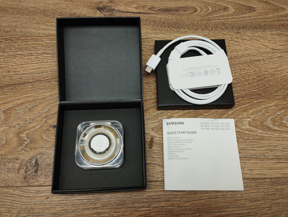 Samsung Galaxy Smart Ring Titanium Gold SM-Q500 Size 10 (US)