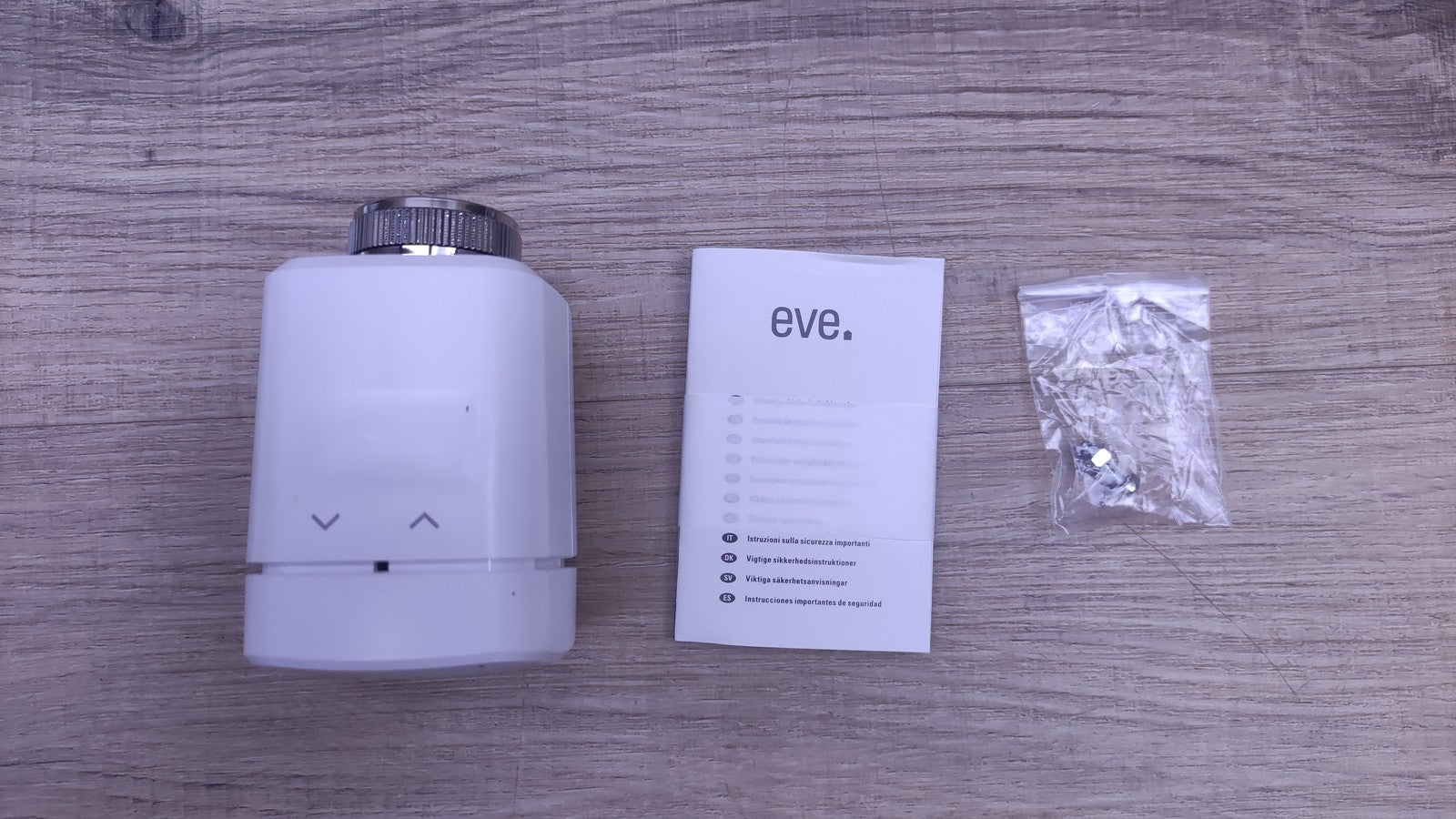 Eve Thermo Smartes Heizkörperthermostat mit LED-Display, I34540