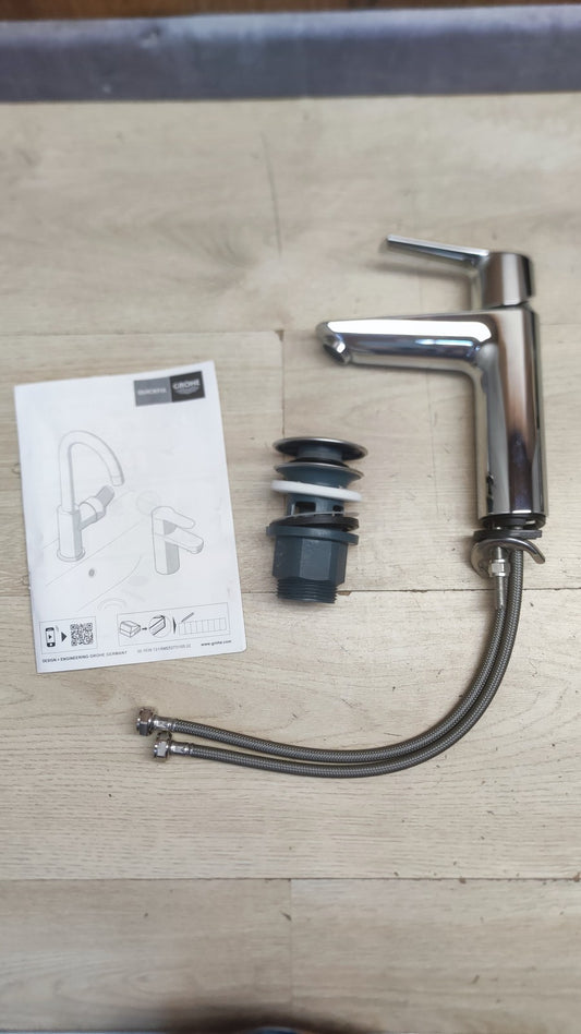 GROHE Start Einhand-Waschtischarmatur 24204002, Wasserhahn, M-Size, I38397
