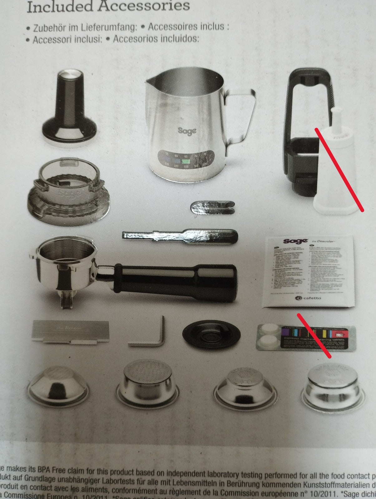 Sage SES875 BTR Espressomaschine, I39499