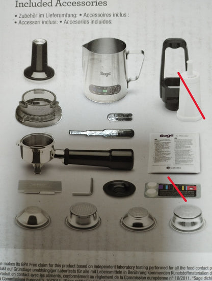 Sage SES875 BTR Espressomaschine, I39499