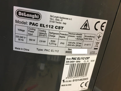 DeLonghi Pinguino PAC EL112 CST Klimaanlage 11.000 BTU/h EEK: A+, I39253