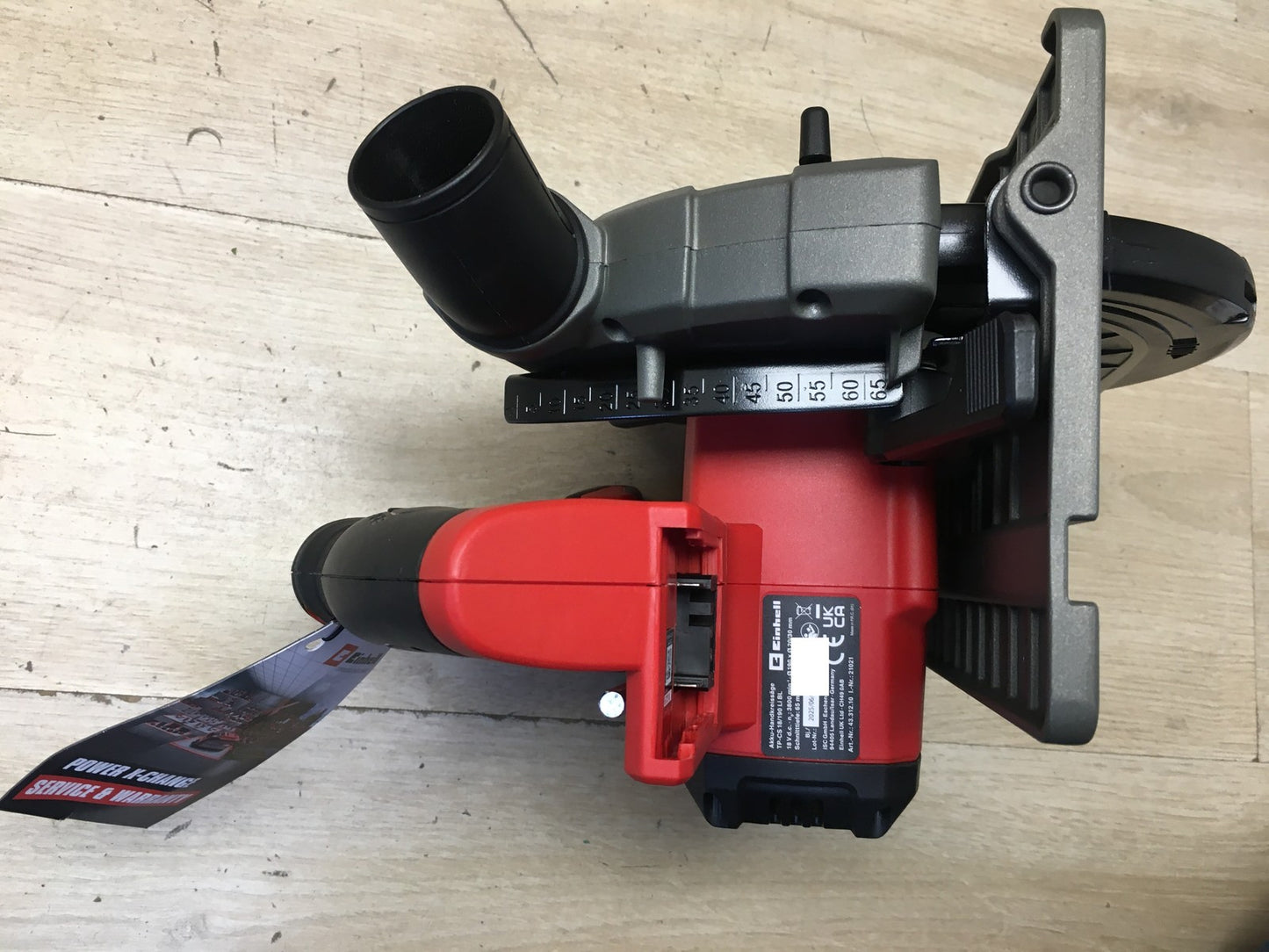 Einhell Akku-Handkreissäge TP-CS 18/190 Li BL Solo 18V, I38577