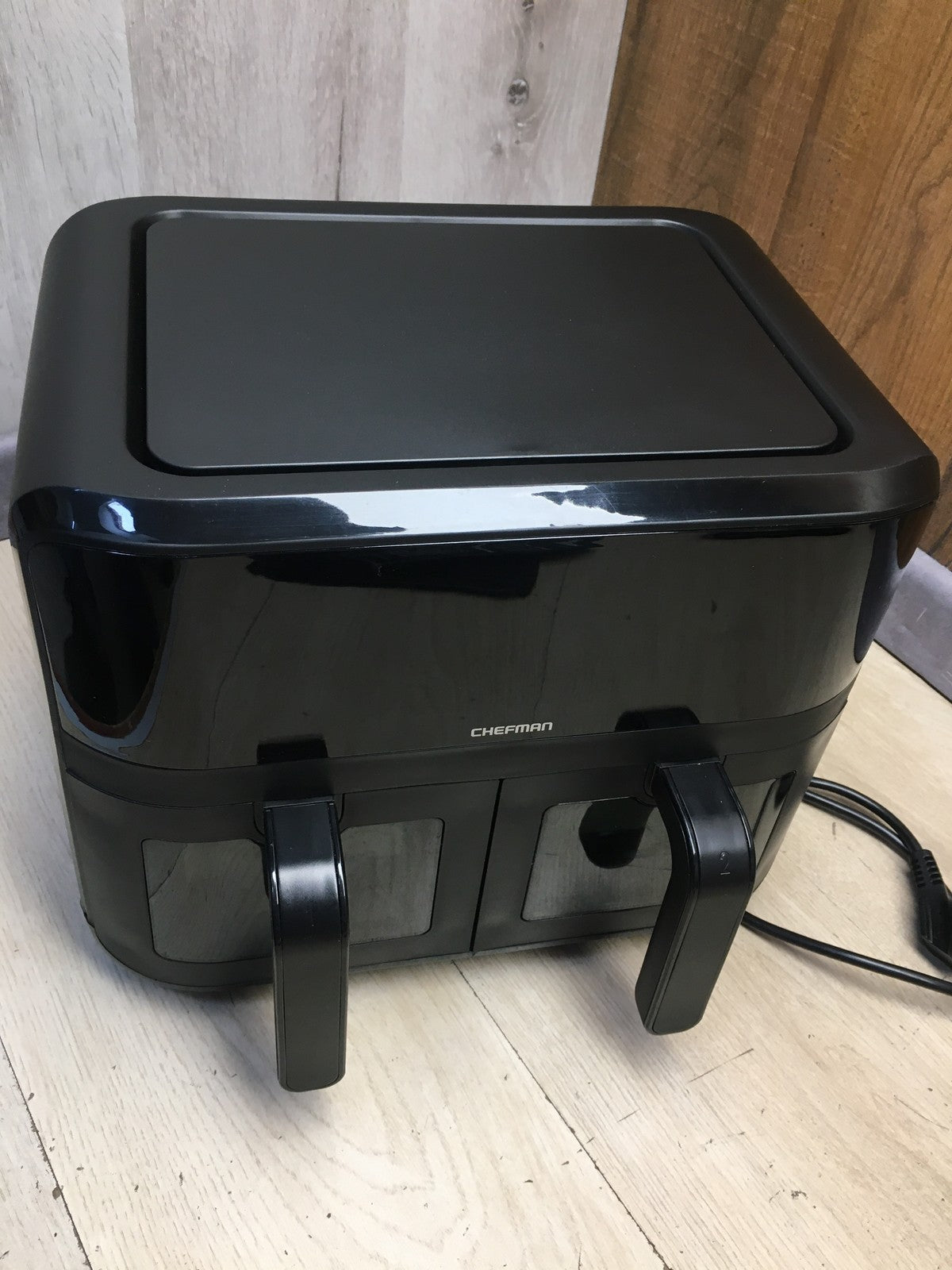 Chefman RJ38-SQPF-3TDB-2W-EU Heißluftfritteuse, 5,6L, 2100W, I39461