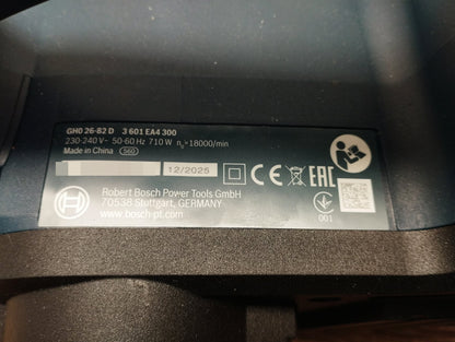 Bosch Professional GHO 26-82 D Elektro-Hobel 710 W 18.000 U/min 3601EA4300