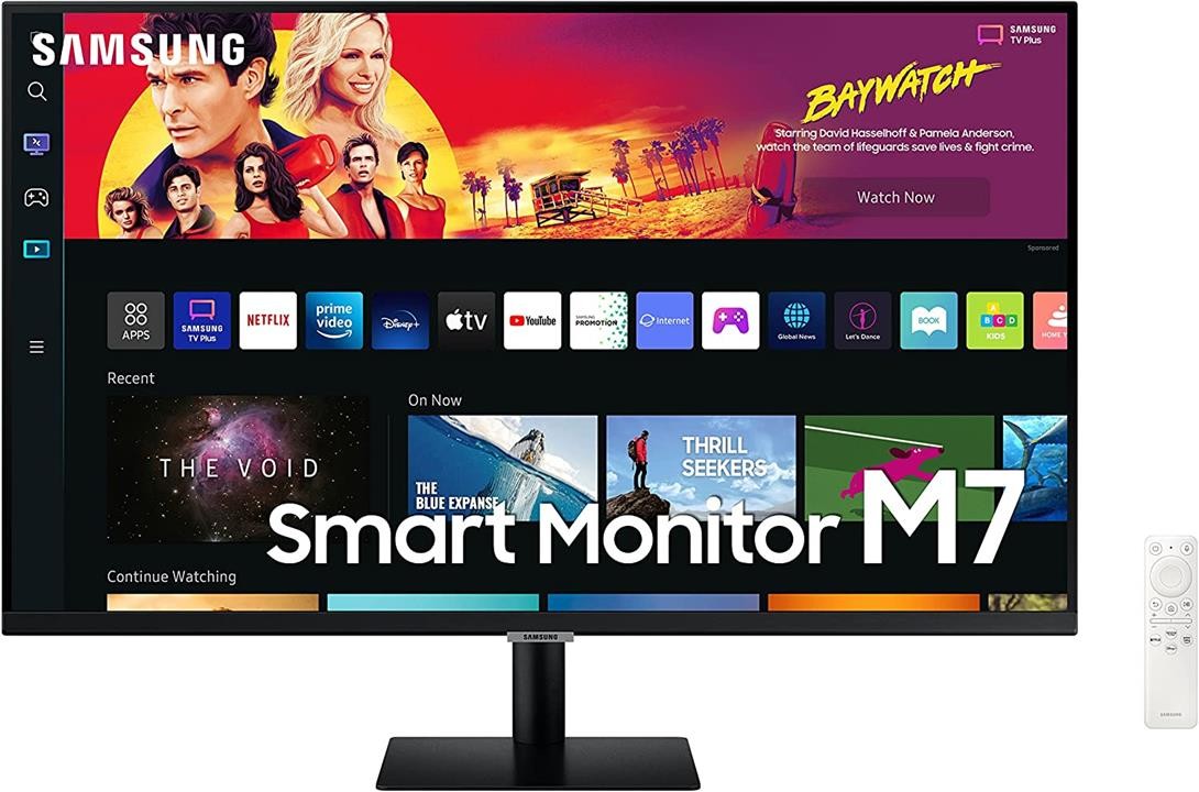 Samsung M7 S32BM702UU Smart 4K Monitor 32" UHD 3840x2160 HDR10 USB-C WLAN Tizen
