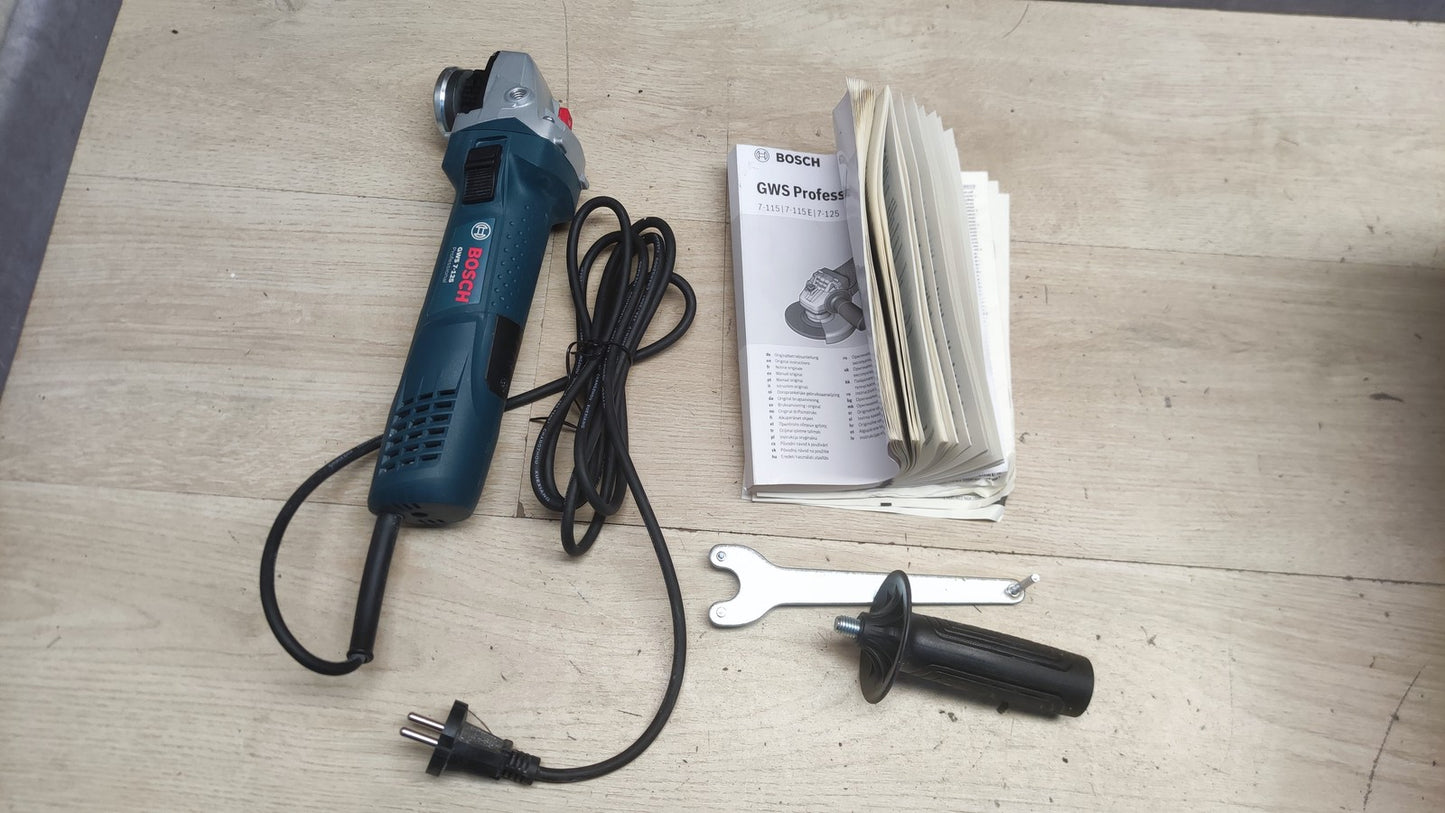 Bosch Professional GWS 7-125 Elektro-Winkelschleifer 720 W, I38157
