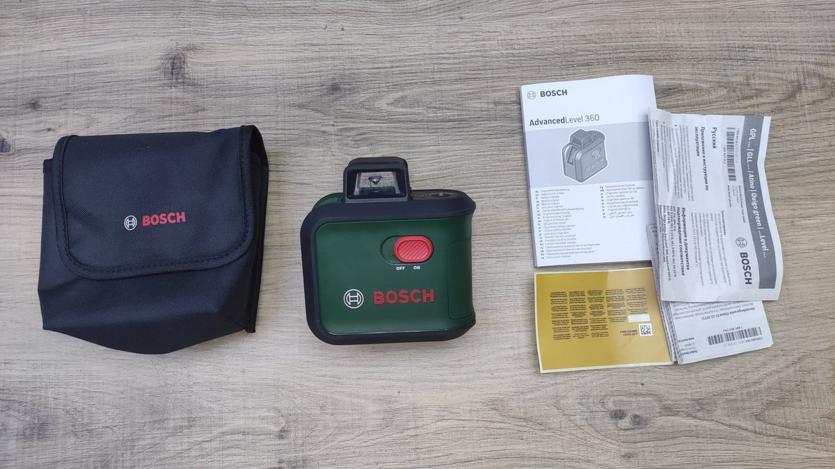 Bosch Kreuzlinienlaser AdvancedLevel 360 ohne Stativ