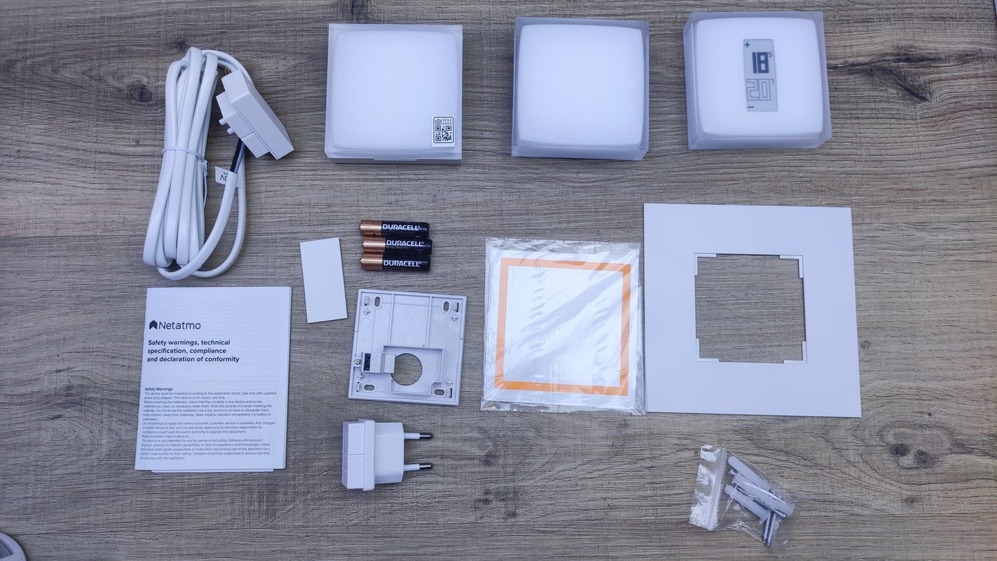 Netatmo NTH01 intelligenter Thermostat, I37003