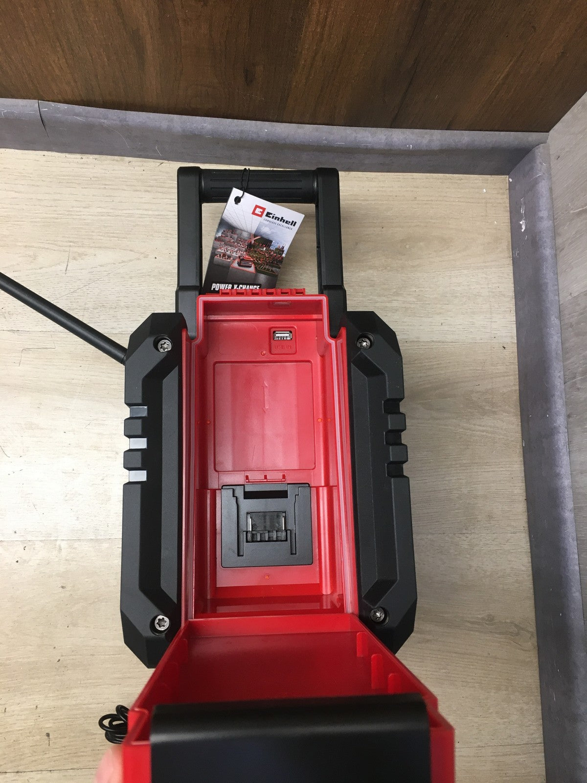 Einhell Akku-Baustellenradio TE-CR 18 Li DAB+/FM/BT Solo (3407995), 18 V, I37398