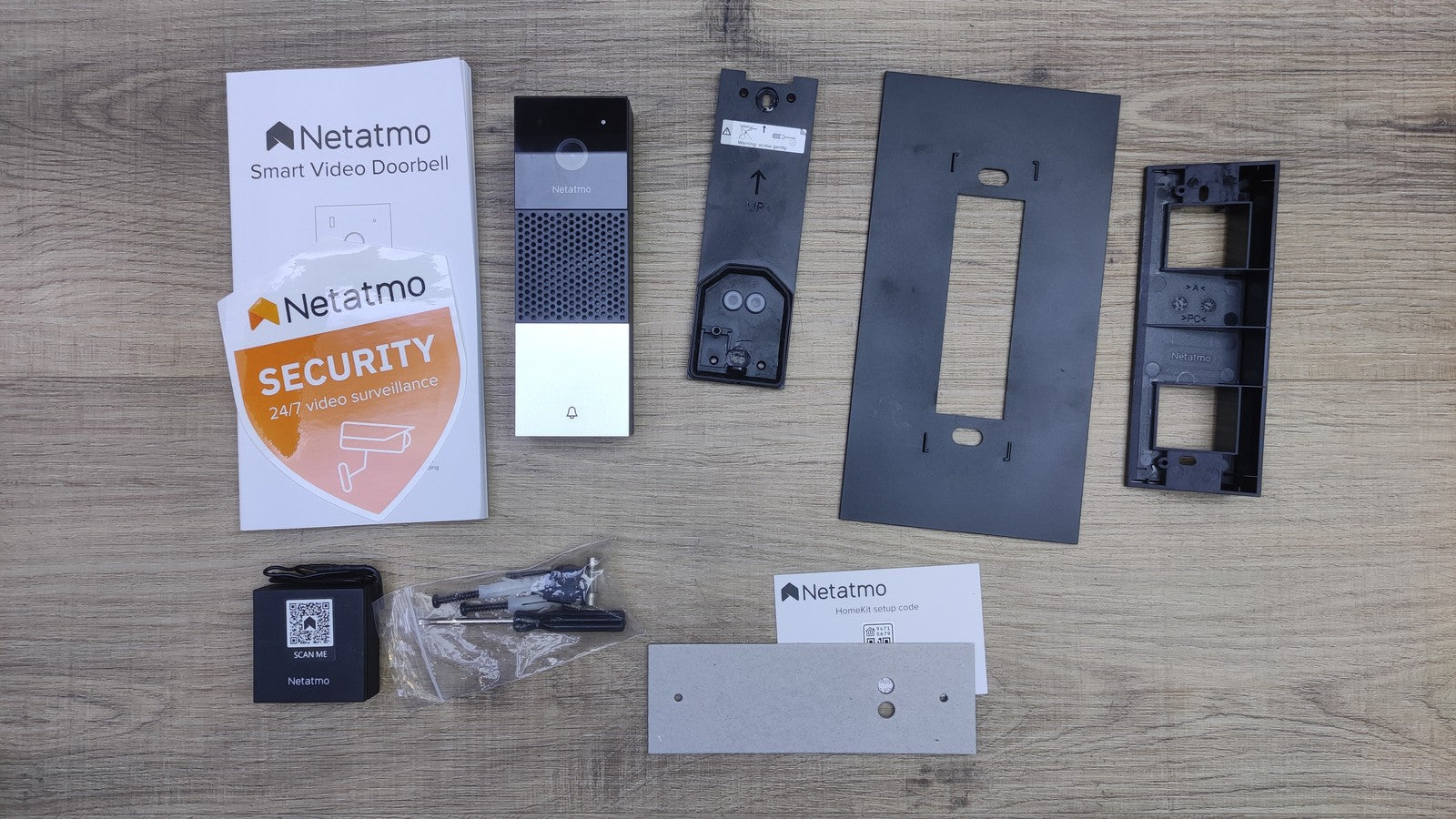 Netatmo Smarte Video-Türklingel mit Kamera, WLAN, 2-Wege-Audio, I34798