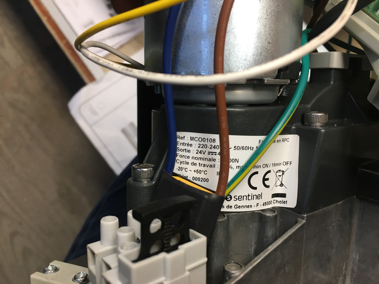 SCS Sentinel MCO0108 Zahnstangenantrieb für Schiebetore, 24V, I35811