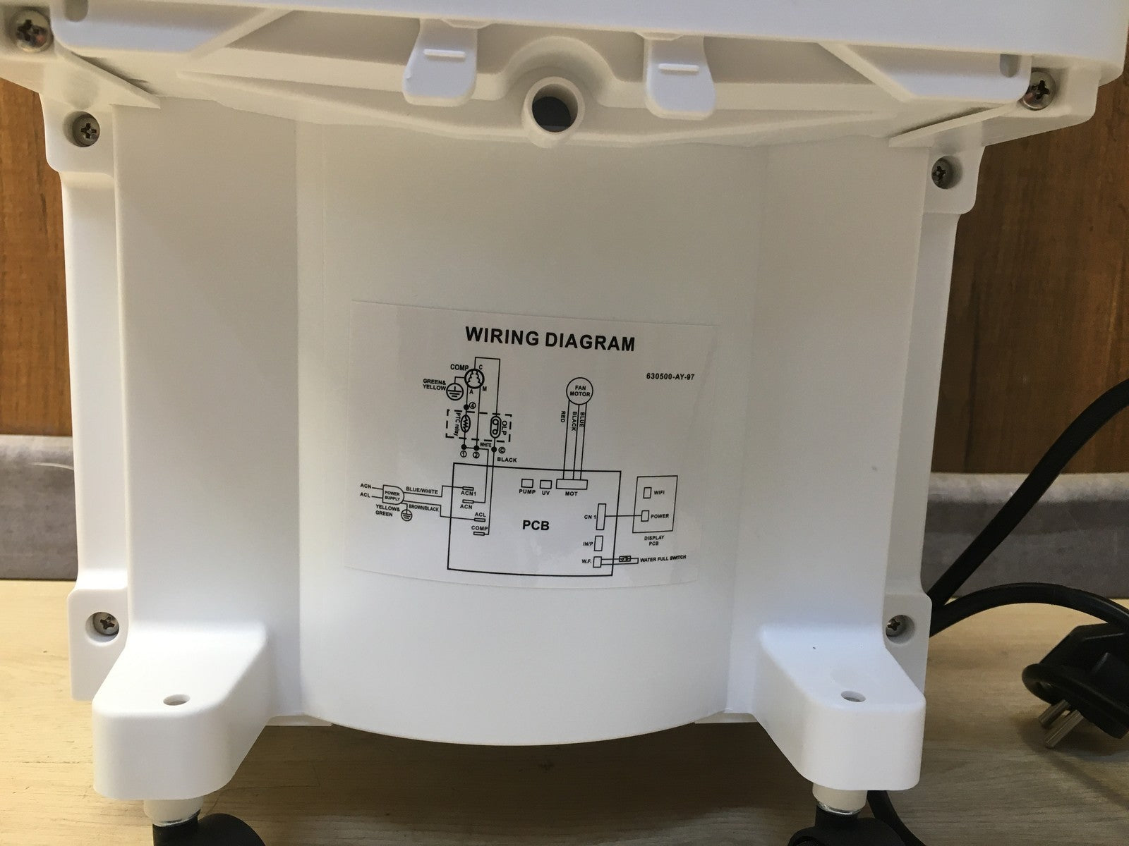 ProBreeze PB-D-26-EU Luftentfeuchter 6L, weiß, I38026