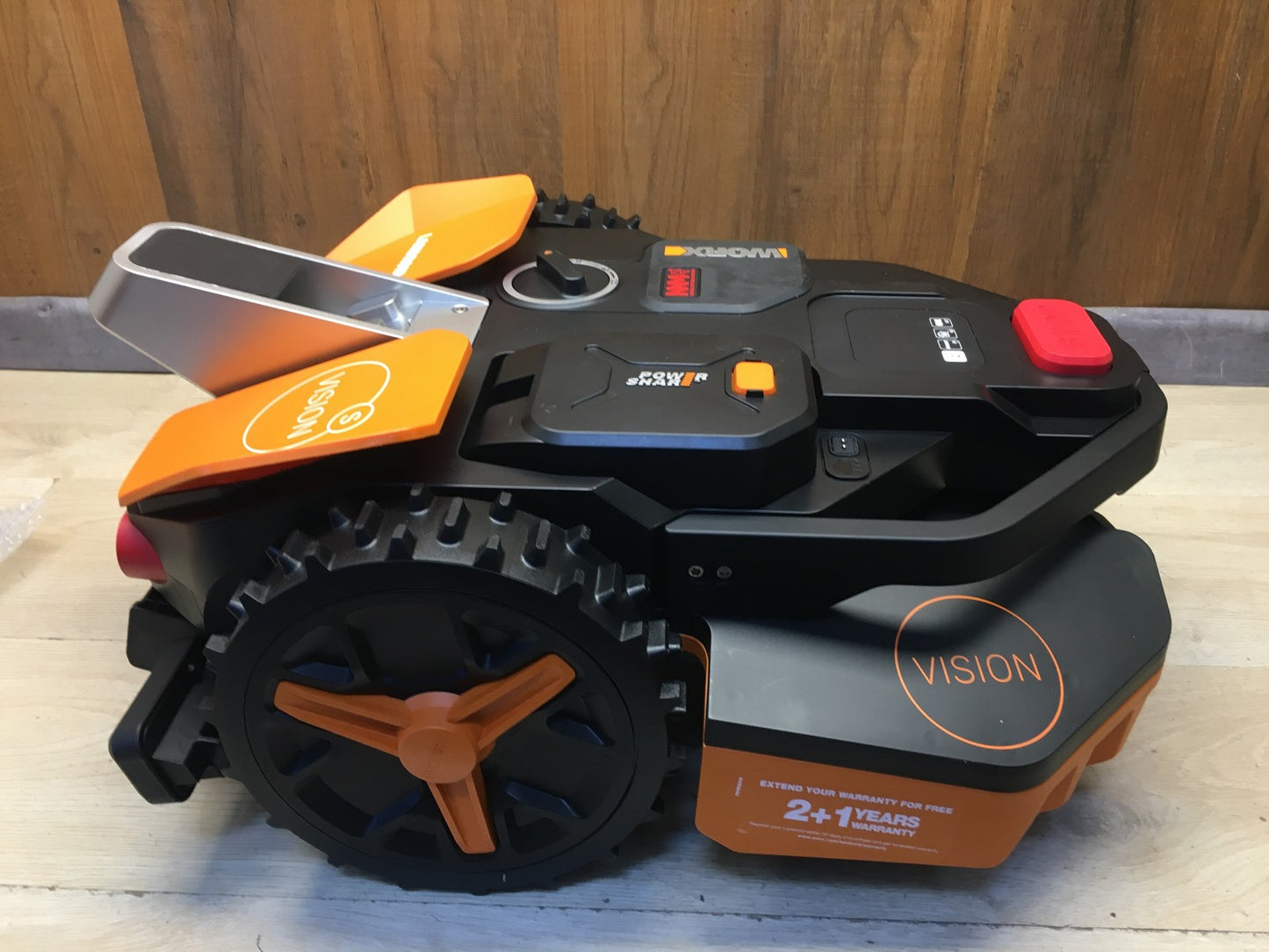 WORX Landroid Vision S250 Mähroboter ohne Begrenzungskabel WR202E, I37826
