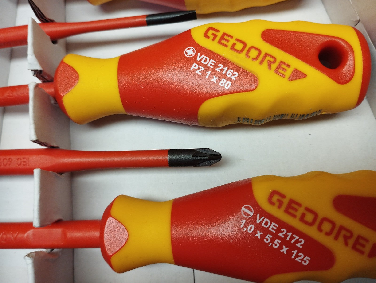 GEDORE VDE-Schraubendreher-Satz Slim Drive, 6tlg, VDE 2162-2172 PM-06, I39826