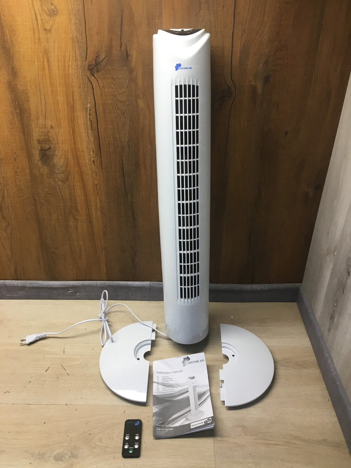LIFETIME AIR YH-32RA Turmventilator mit Fernbedienung, weiß, I36744