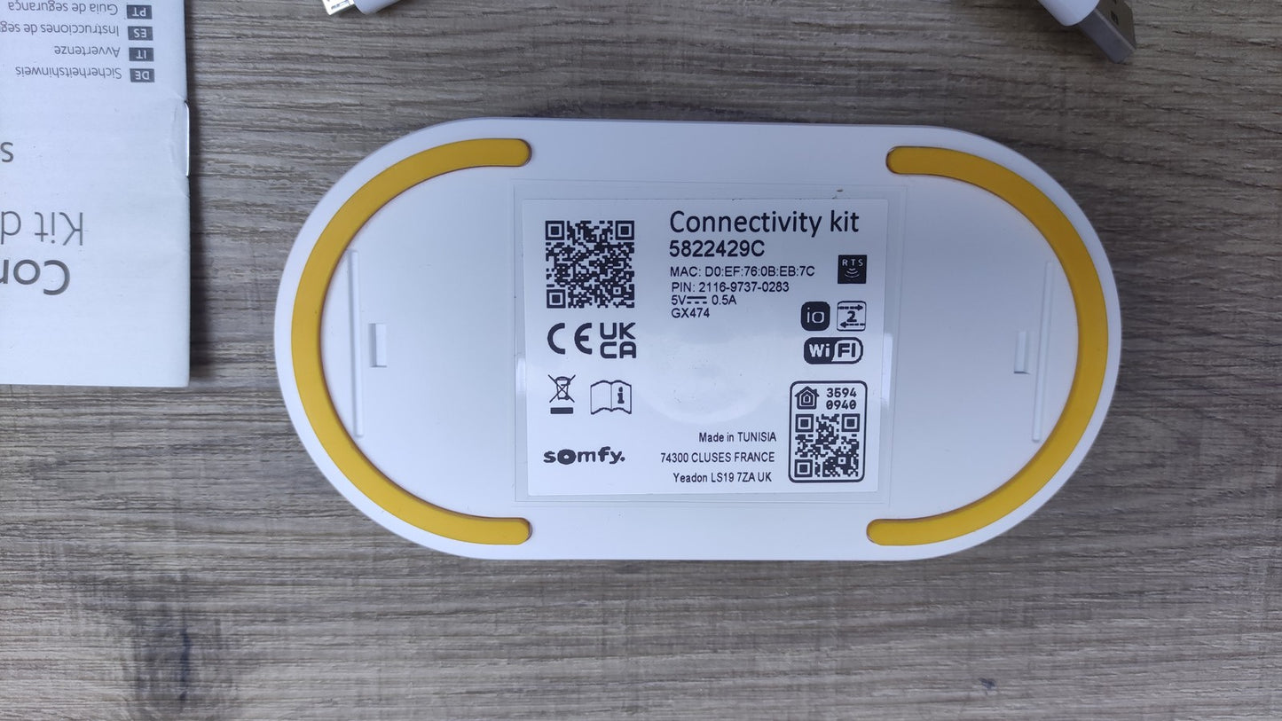 Somfy 1870755 TaHoma mini Connectivity Kit Steuerzentrale, I34756