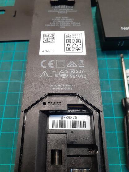 Netatmo Intelligente Video-Türklingel mit Kamera NDB-FR, WLAN, Audio, I04936