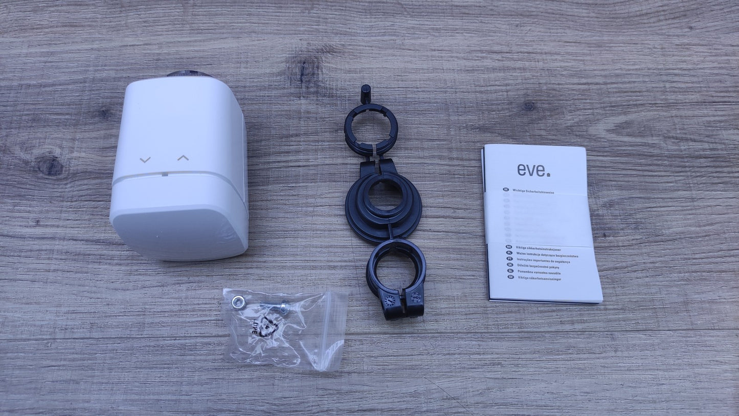 Eve Thermo Smartes Heizkörperthermostat mit LED-Display, I34473