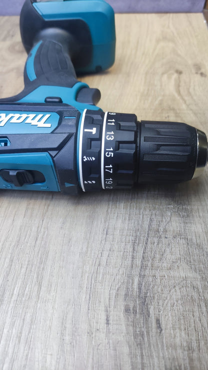 Makita DHP482RFX9 Schlagbohrschrauber 18V, mit Zubehörset, I37444