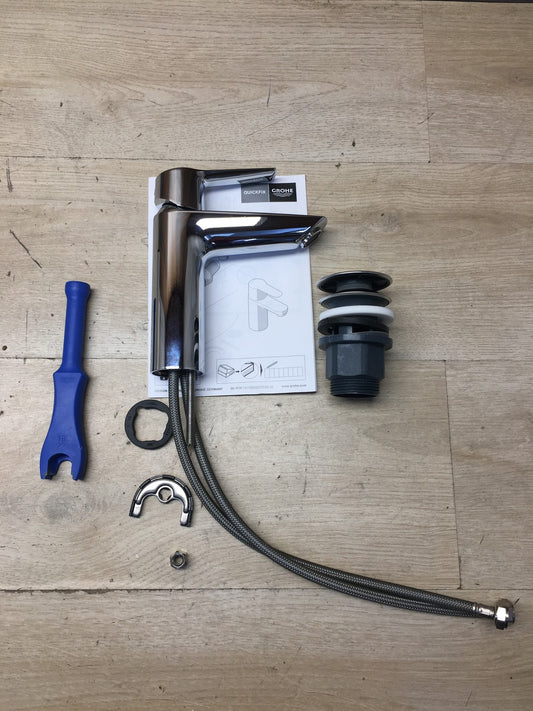 GROHE Start Einhand-Waschtischarmatur 24204002, Wasserhahn, M-Size, I40303