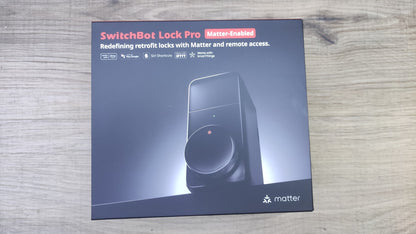 SwitchBot WLAN Smart Lock Pro Elektronisches Türschloss Matter, W8102000, I40959
