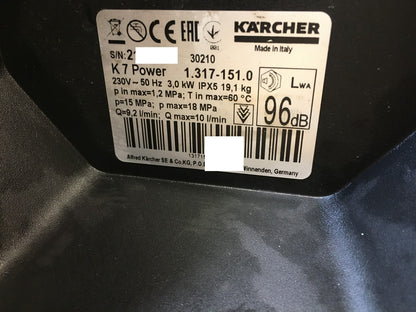 Kärcher 1.317-151.0 Hochdruckreiniger K 7 Power, 180 bar, I38283