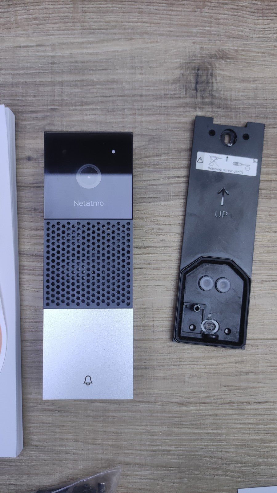 Netatmo Smarte Video-Türklingel mit Kamera, WLAN, 2-Wege-Audio, I34798