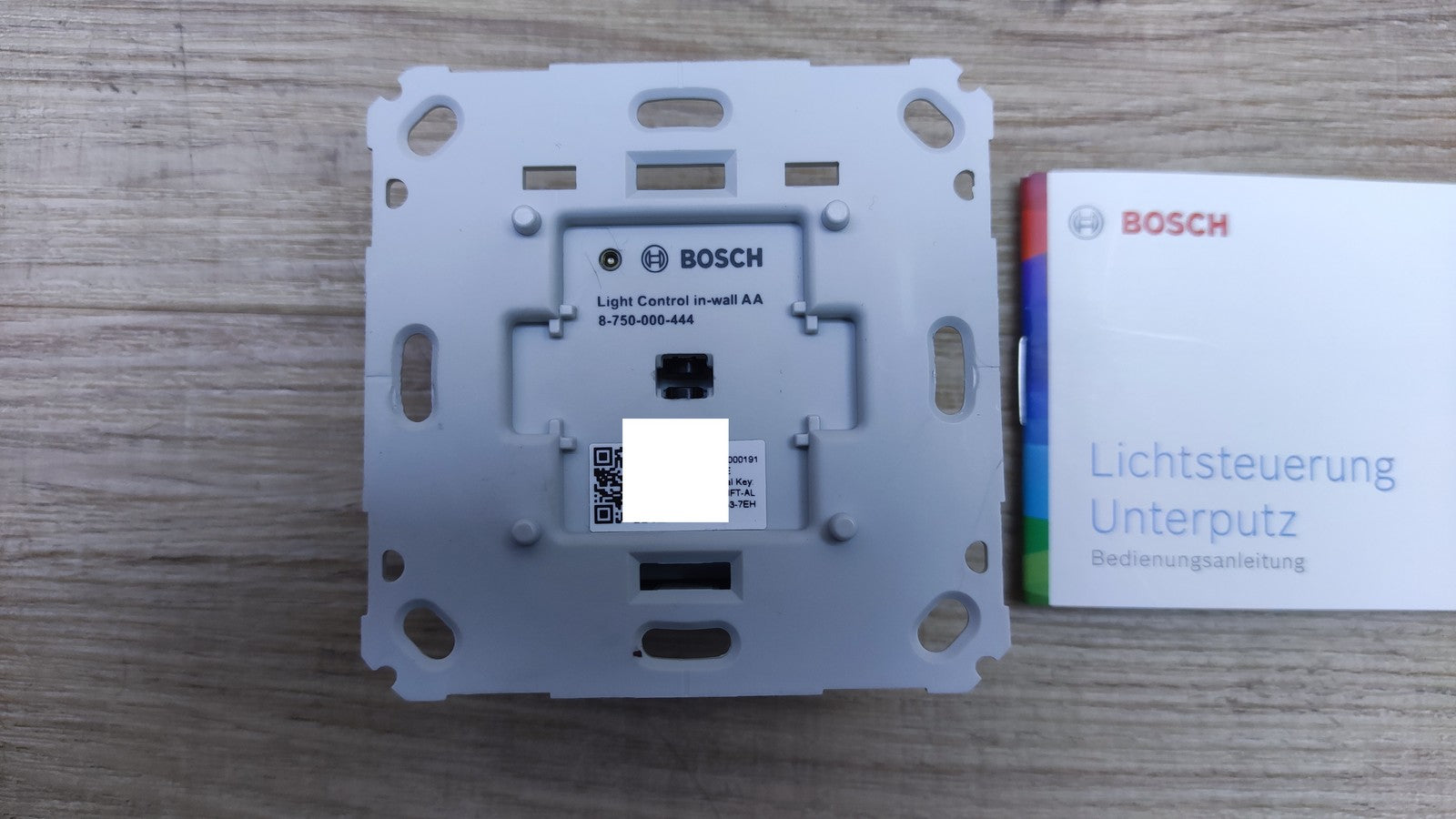 Bosch Smart Home Unterputz Lichtsteuerung Schaltaktor (8750000444), I35765