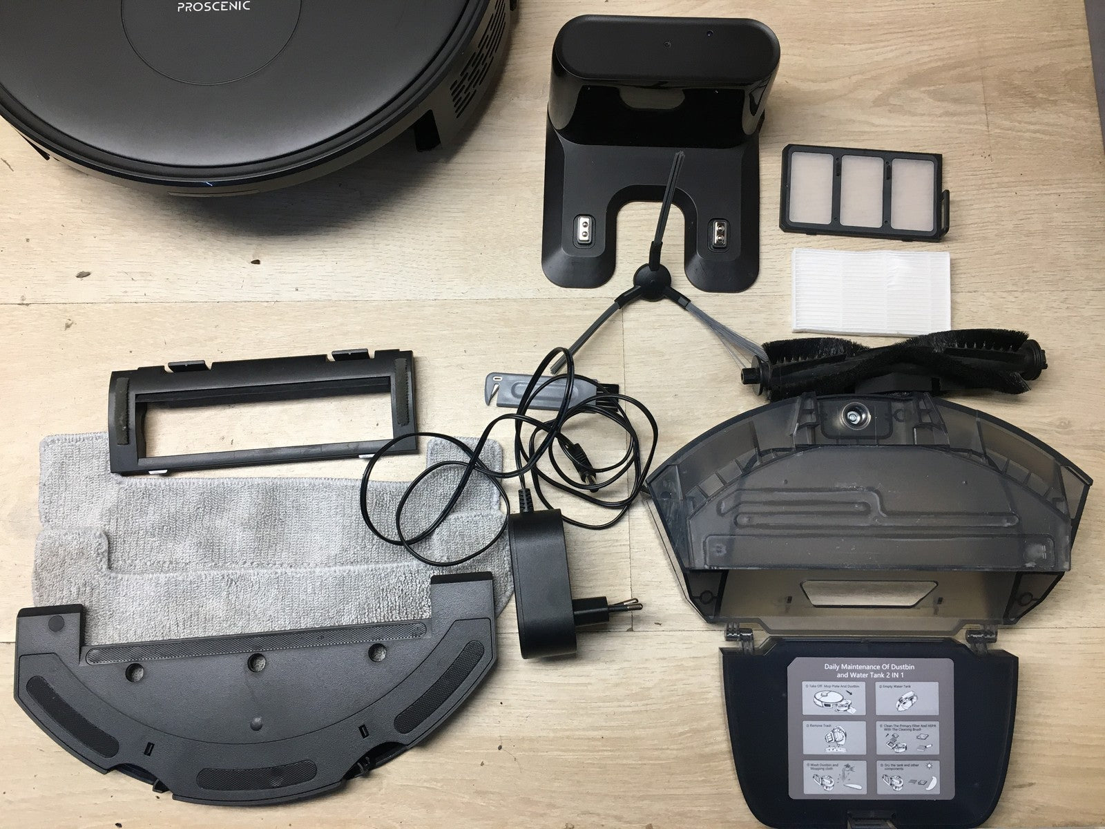 Proscenic Q8 Saugroboter mit Wischfunktion, 6000Pa, I36173