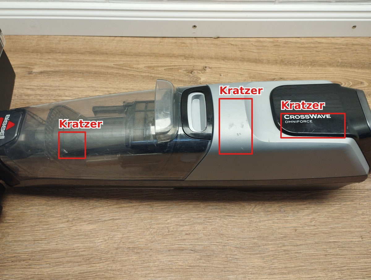 Bissell CrossWave OmniForce 3912N Kabelloser Nass & Trockensauger 560W beutellos
