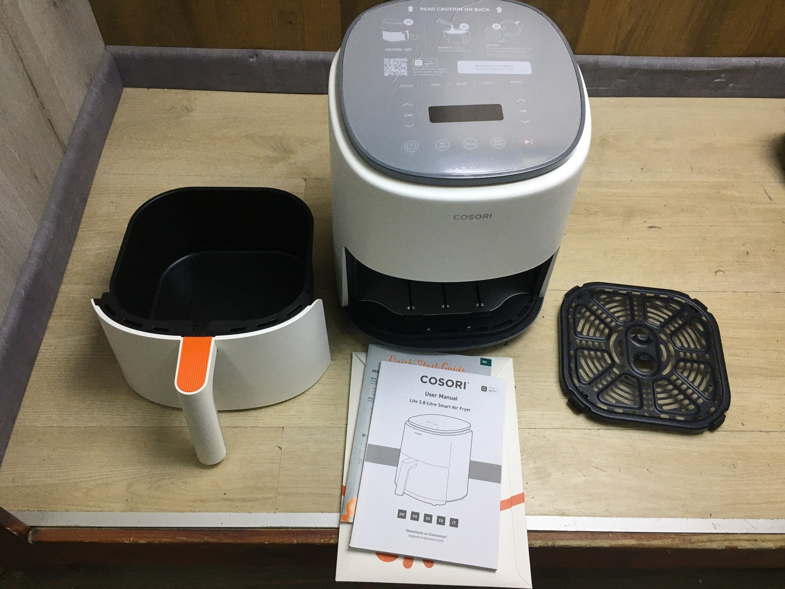 COSORI CAF-LI401S Heißluftfritteuse 3.8L, 1500W, I35612