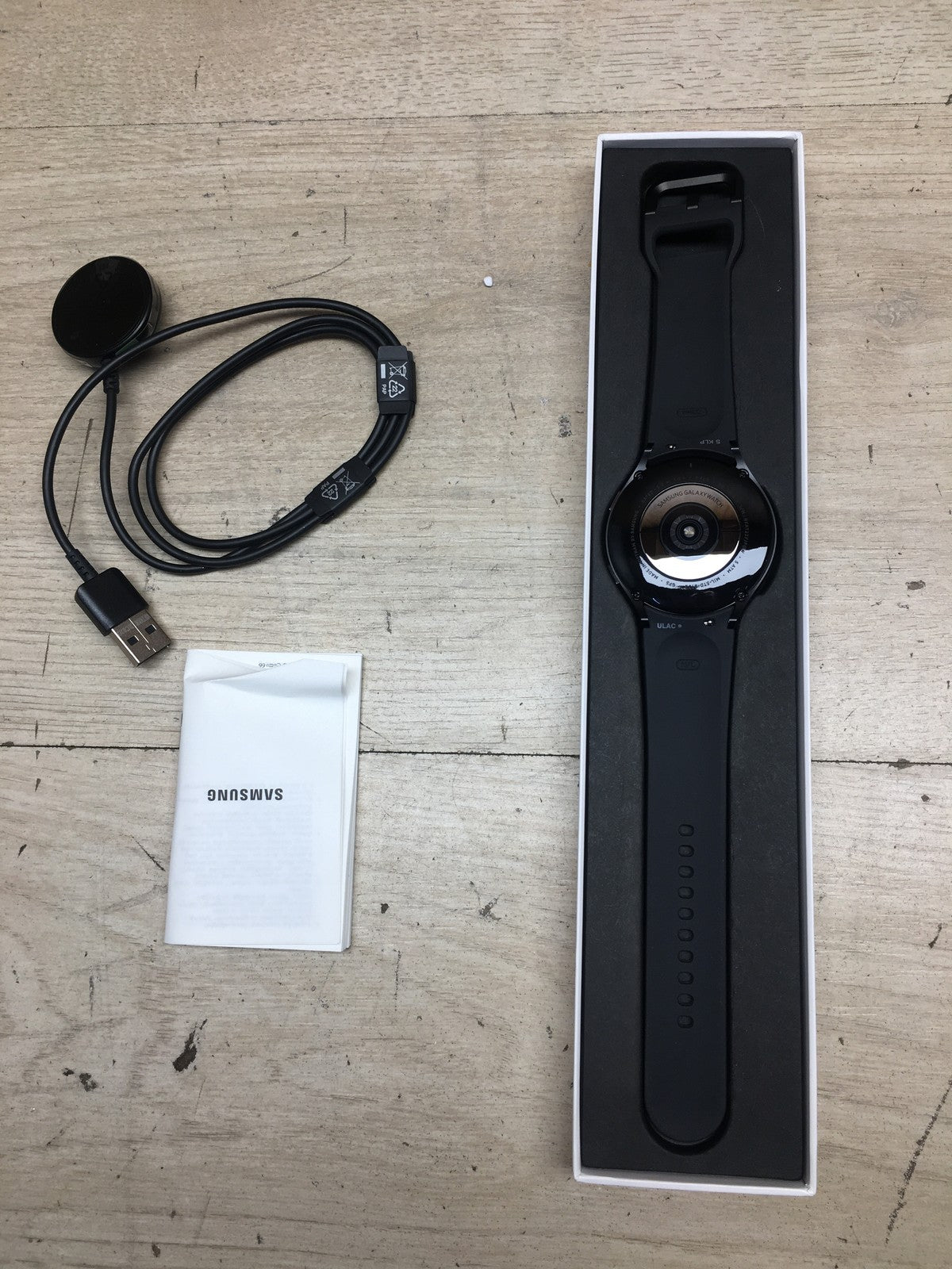 Samsung Galaxy Watch 4 Smartwatch SM-R870, schwarz, I39161