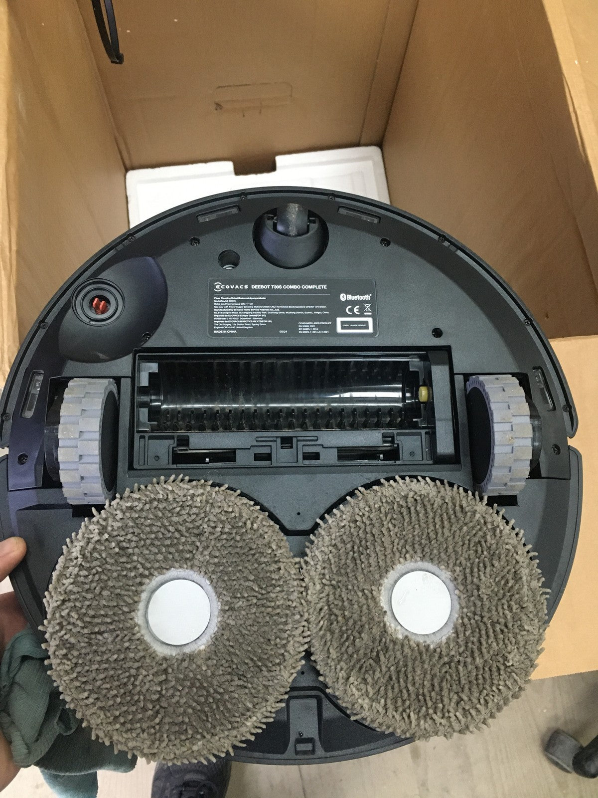 ECOVACS DEEBOT T30S COMBO COMPLETE Saugroboter mit Wischfunktion I35226